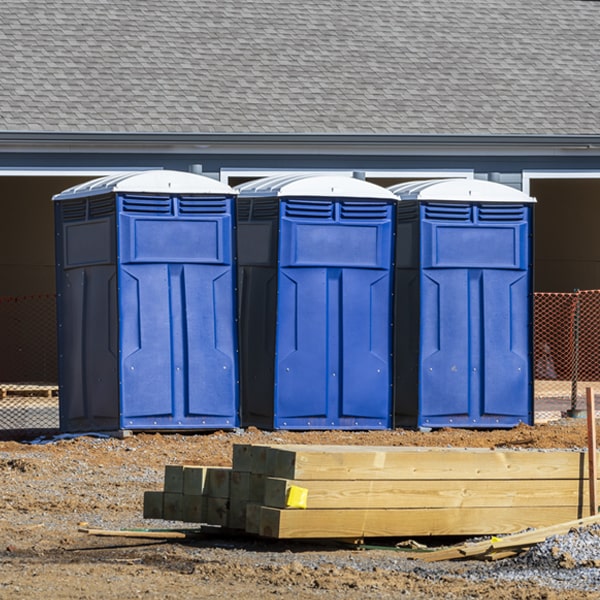 are there any restrictions on where i can place the portable toilets during my rental period in Mulvane